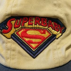 Superbaby Superman logo hat for toddler